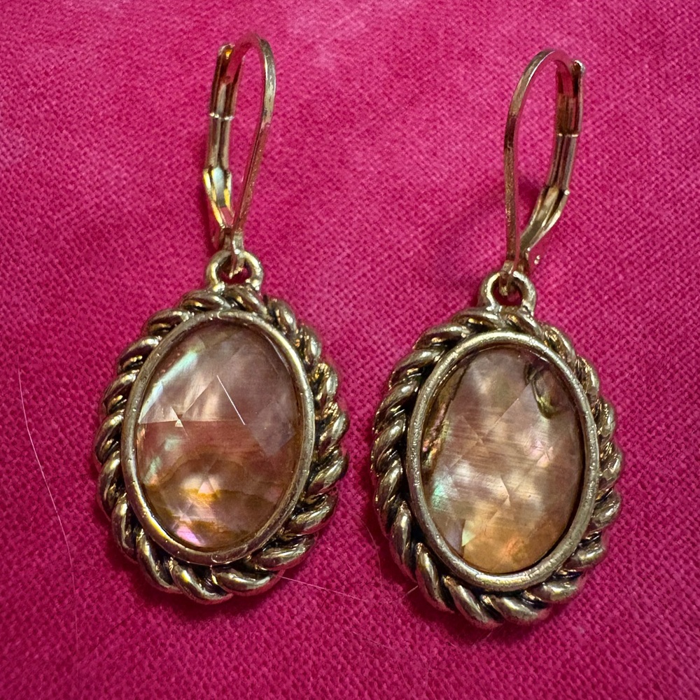 Napier Stamped Earrings